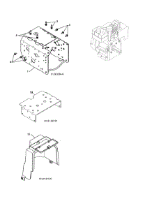 Engine / Frame / Mount / Cover parts for Poulan Gas Snowblower 96195001800 from AppliancePartsPros.com