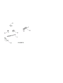 Interlock Spring & Cam parts for Poulan Gas Snowblower 96198004301 from AppliancePartsPros.com