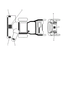 Decals parts for Poulan Gas Snowblower 96198004301 from AppliancePartsPros.com