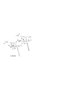 Plow Handles parts for Poulan Gas Snowblower 96198004302 from AppliancePartsPros.com