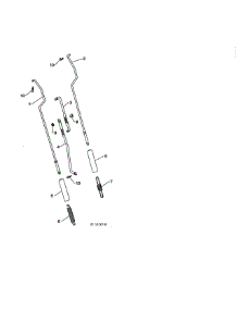 Impeller & Traction Rods parts for Poulan Gas Snowblower 96198004302 from AppliancePartsPros.com