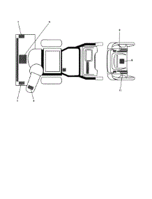 Decals parts for Poulan Gas Snowblower 96198004302 from AppliancePartsPros.com