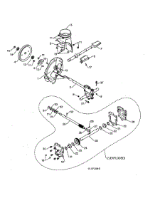 Impeller / Gearbox parts for Poulan Gas Snowblower 96198004600 from AppliancePartsPros.com
