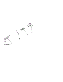 Interlock Spring & Latch parts for Poulan Gas Snowblower 96198004601 from AppliancePartsPros.com