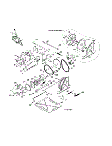 Drive parts for Poulan Gas Snowblower 96198004601 from AppliancePartsPros.com