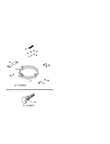 Bag Of Parts parts for Poulan Gas Snowblower 96198004601 from AppliancePartsPros.com
