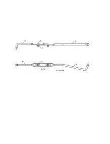 Shifter Rods parts for Poulan Gas Snowblower 96198004601 from AppliancePartsPros.com