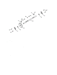 Axle parts for Poulan Gas Snowblower 96198004602 from AppliancePartsPros.com