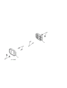 Skid Plate parts for Poulan Gas Snowblower 96198004604 from AppliancePartsPros.com