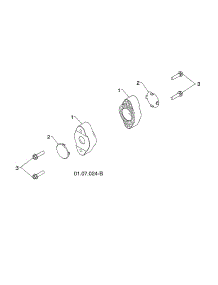 Auger Bearing parts for Poulan Gas Snowblower 96198004604 from AppliancePartsPros.com