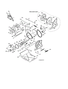 Drive parts for Poulan Gas Snowblower 96198004604 from AppliancePartsPros.com