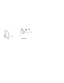 Cable Bracket parts for Poulan Gas Snowblower 96198004604 from AppliancePartsPros.com