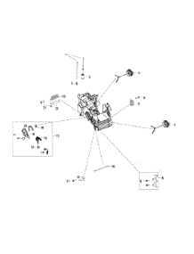 Housing parts for Poulan Gas Chainsaw 967061401 from AppliancePartsPros.com