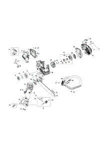 Side Cover & Clutch parts for Poulan Gas Chainsaw 967061501 from AppliancePartsPros.com