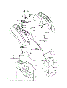 Ignition System parts for Husqvarna Rear-Engine Riding Mower 967262401-00 from AppliancePartsPros.com