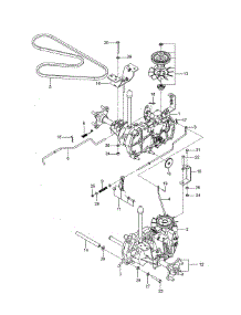 Hydraulic Pump-Motor parts for Husqvarna Rear-Engine Riding Mower 967271401-00 from AppliancePartsPros.com