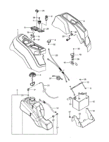 Ignition System parts for Husqvarna Rear-Engine Riding Mower 967271501-00 from AppliancePartsPros.com