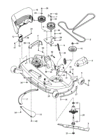 Mower Deck / Cutting Deck parts for Husqvarna Rear-Engine Riding Mower 967271501-00 from AppliancePartsPros.com