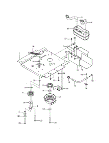 Engine Mounting / Guards / Muffler parts for Husqvarna Riding Mower & Tractor 967271701-00 from AppliancePartsPros.com
