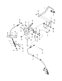 Parking Brake parts for Husqvarna Rear-Engine Riding Mower 967277501-01 from AppliancePartsPros.com