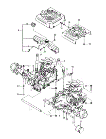 Hydraulic Pump-Motor parts for Husqvarna Rear-Engine Riding Mower 967277501-01 from AppliancePartsPros.com