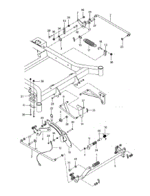 Mower Lift / Deck Lift parts for Husqvarna Rear-Engine Riding Mower 967277501-01 from AppliancePartsPros.com