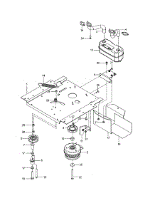 Engine Plate parts for Husqvarna Rear-Engine Riding Mower 967323901-00 from AppliancePartsPros.com