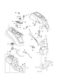 Ignition parts for Husqvarna Rear-Engine Riding Mower 967323903-00 from AppliancePartsPros.com