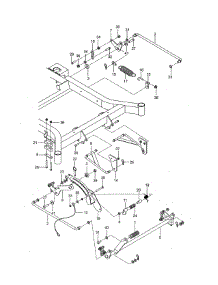 Mower Lift / Deck Lift parts for Husqvarna Rear-Engine Riding Mower 967334101-00 from AppliancePartsPros.com