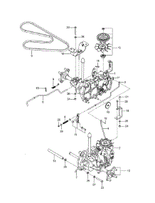 Hydraulic Pump-Motor parts for Husqvarna Rear-Engine Riding Mower 967638501-00 from AppliancePartsPros.com