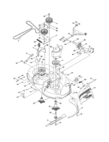 Mower Deck / Cutting Deck parts for Husqvarna Rear-Engine Riding Mower 967924801-00 from AppliancePartsPros.com