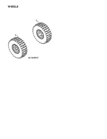 Wheels parts for Husqvarna Gas Snowblower 97046850101 from AppliancePartsPros.com