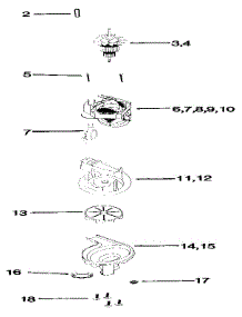 Motor Assembly parts for Eureka Upright Vacuum 9730A/AT from AppliancePartsPros.com