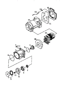 Motor Parts parts for Generac Electric Pressure Washer 9737-0 from AppliancePartsPros.com