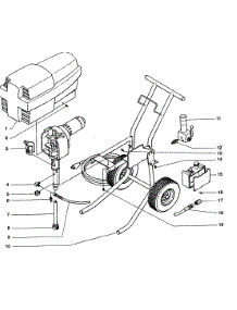Final Assy parts for Wagner Water Pump 975 from AppliancePartsPros.com