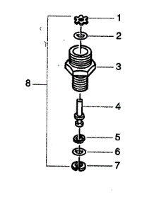 Transducer Assy parts for Wagner Water Pump 975 from AppliancePartsPros.com