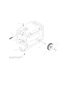 Wheel Kit parts for Generac Generator 9777-3 from AppliancePartsPros.com