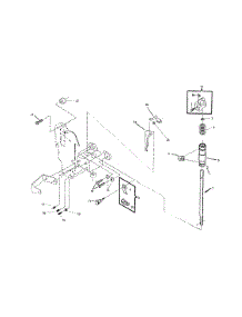 Pressor Bar parts for Singer Electronic Sewing Machine 9808 from AppliancePartsPros.com