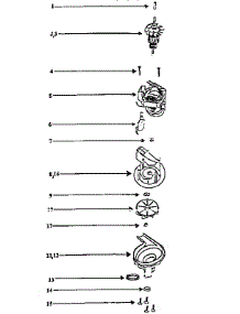 Field Assembly parts for Eureka Upright Vacuum 9834DT from AppliancePartsPros.com