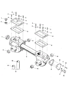 Transmission Housing, Covers, Seals, Gaskets, And Plug parts for Craftsman Tiller 98729903 from AppliancePartsPros.com