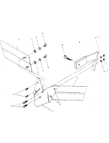 Hiller / Furrower Attachment (Figure 14) parts for Craftsman Tiller 98729908 from AppliancePartsPros.com