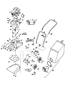 Replacement Parts parts for Craftsman Chipper Shredder 987799610 from AppliancePartsPros.com