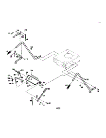 Handlebar / Console Assembly parts for Craftsman Walk-Behind Lawn Mower 987889000 from AppliancePartsPros.com