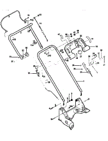 Handle Assembly parts for Craftsman Lawn Sweeper 987889870 from AppliancePartsPros.com