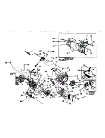 Carburetor parts for Generac Gas Pressure Washer 9897-1 from AppliancePartsPros.com