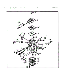 Carburetor parts for Craftsman Gas Line Trimmer 989796060 from AppliancePartsPros.com