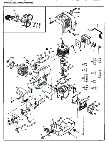 Powerhead parts for Craftsman Gas Line Trimmer 989796060 from AppliancePartsPros.com