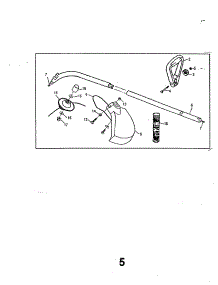 Shaft / Handle / Stringhead parts for Craftsman Gas Line Trimmer 989796060 from AppliancePartsPros.com