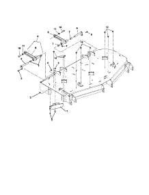 Mounting Arms parts for Ariens Rear-Engine Riding Mower 991073 from AppliancePartsPros.com