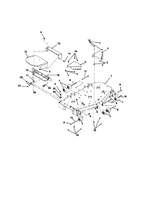 Deck / Discharge Chute / Belt Covers parts for Ariens Rear-Engine Riding Mower 99107500 (000101) from AppliancePartsPros.com